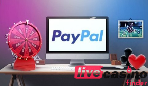 Live dealer casino with paypal.