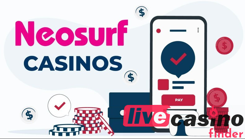 Neosurf live casino with live dealer.