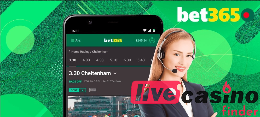 Support bet365 live casino.